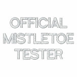 Official Mistletoe Tester Embroidered Hoodie