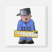 Official Panman Fridge Magnet