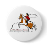 Official Patch of Heaven Stables Logo Button