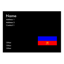 OFFICIAL POLYAMORY PRIDE FLAG -.png Business Card Templates
