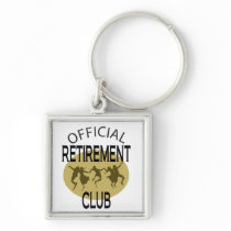 Official Retirement Club Key Chain