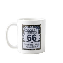 Official Route 66 end sign santa monica Coffee Mugs