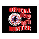 Official squatch hunter postcards