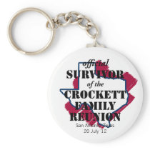 Official Survivor of Texas Family Reunion (red) Key Chains