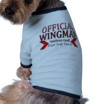 Official WingMan Taking One For The Team Red Dog Tee Shirt