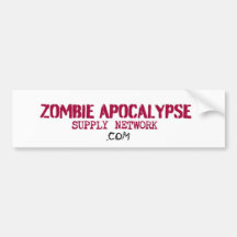 Official Z.A.S.N. sticker Bumper Sticker