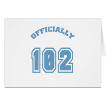 Officially 102 cards