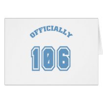 Officially 106 cards