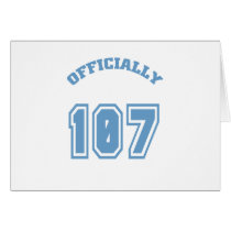 Officially 107 cards