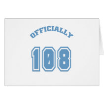 Officially 108 cards