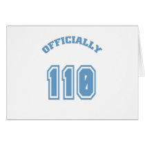 Officially 110 cards