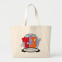 Officially 13 Birthday Banner Tote Bag