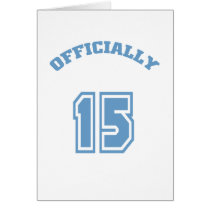 Officially 15 cards