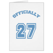 Officially 27 cards