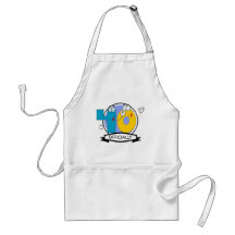 Officially 40 Birthday Banner Aprons
