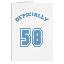 Officially 58 cards