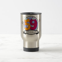 Officially 59 Birthday Banner Mug