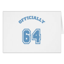 Officially 64 cards