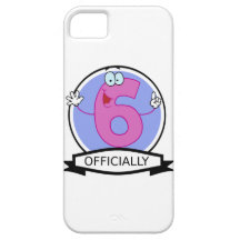 Officially 6 Birthday Banner iPhone 5 Case