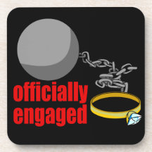 Officially Engaged Coaster