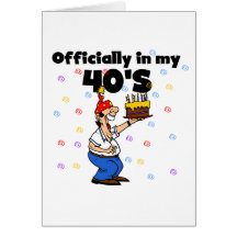 Officially in my 40s cards