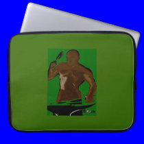 OGGUN BRUSH ART laptop sleeves