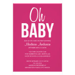 OH BABY! | BABY SHOWER INVITATIONS