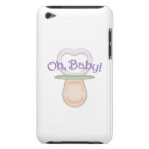 Oh, Baby! Pacifier Design Barely There iPod Cases