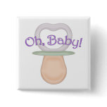 Oh, Baby! Pacifier Design Pin