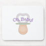 Oh, Baby! Pacifier Design Mouse Mat