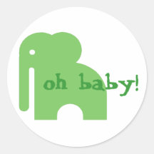 Oh Baby Sticker