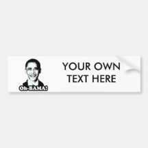 OH BAMA -.png Bumper Stickers