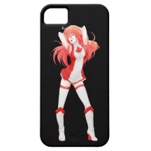 Oh Canada, Manga Flag girl iPhone 5 Cover