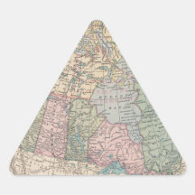 Oh Canada Triangle Sticker