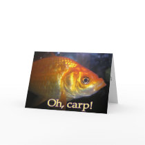 Oh, carp! Belated Birthday Cards