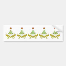 Oh Christmas Tree Bumper Sticker
