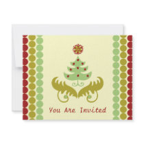 Oh Christmas Tree Custom Invites
