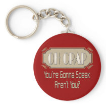Oh Crap Keychains