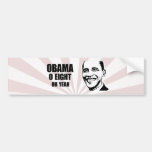 oh eight oh yeah Obama Bumper 5 Bumper Stickers