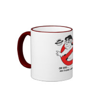 "OH GOD... GB" PLANET BIERWAGEN COFFEE MUG