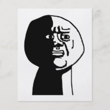 Oh God Why Guy Rage Face Meme Personalized Flyer