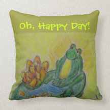 Oh, Happy Day! American MoJo Pillow