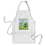 Oh Happy Day Design From Original Painting Apron