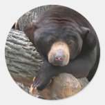 Oh Man, What a Day! Round Stickers