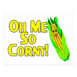 Oh Me So Corny postcards