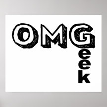 Oh My Geek Posters