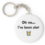Oh no...  I've been shot! Keychain