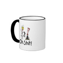 Oh Shit Wedding Bride and Groom Mug