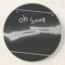 Oh Snap Beverage Coaster