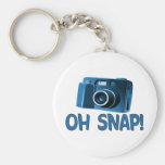 Oh Snap Camera Key Chain